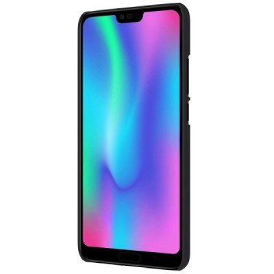 Huawei Honor 10 Nillkin Frosted Shield черный пластиковый чехол | Vacins.lv