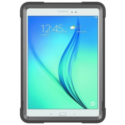 Samsung Galaxy Tab A 9.7 (T555, T550) усиленный защитный твердый чехол чёрного цвета | Vacins.lv