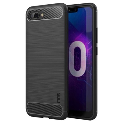 Huawei Honor 10 „Mofi“ твердый силиконовый чехол (TPU) - черный | Vacins.lv