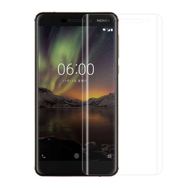 „Imak“ ekrāna aizsargplēve (pilnīgi aizsedzama) - dzidra (Nokia 6 2018)