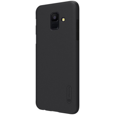 Nillkin Frosted Shield Samsung Galaxy A6 2018 (A600F) черный пластиковый чехол | Vacins.lv