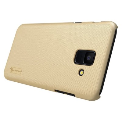 Nillkin Frosted Shield Samsung Galaxy A6 2018 (A600F) золотой пластиковый чехол | Vacins.lv