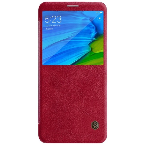 „Nillkin“ Qin чехол-книжка – красный (Redmi Note 5 2018)