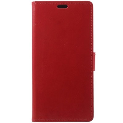 Xiaomi Redmi Note 5 2018 (Redmi Note 5 Pro) открываемый красный кожаный чехол - книжка | Vacins.lv