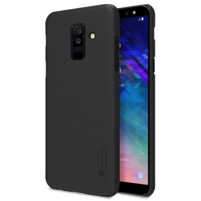 Nillkin Frosted Shield Samsung Galaxy A6+ 2018 (A605F) черный пластиковый чехол | Vacins.lv