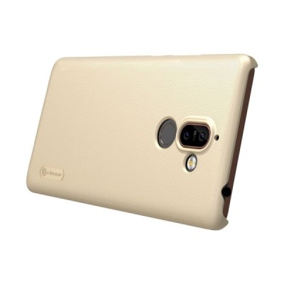 Nokia 7 Plus Frosted Shield золотой пластиковый чехол + защитная пленка для экрана | Vacins.lv