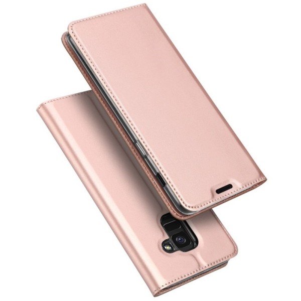 Чехол-книжка „Dux Ducis“ Skin – розовый (Galaxy J6 2018)