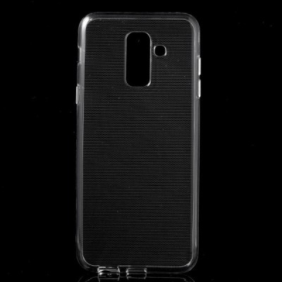 Samsung Galaxy A6+ 2018 (A605F) твердый силиконовый (TPU) чехол прозрачный | Vacins.lv