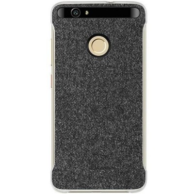 „Huawei“ Leather Case белый тёмно-серый кожаный чехол Huawei Nova | Vacins.lv