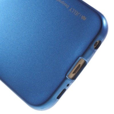 Samsung Galaxy S6 Edge (G925) Mercury zils cieta silikona (TPU) apvalks / vacins.lv