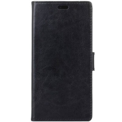 Xiaomi Redmi S2 (Redmi Y2) открываемый чёрный кожаный чехол - книжка | Vacins.lv