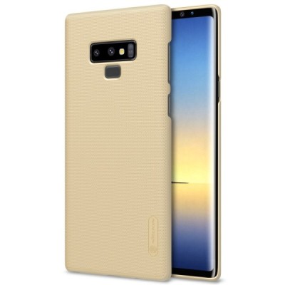 Nillkin Frosted Shield Samsung Galaxy Note 9 (N960F) золотой пластиковый чехол | Vacins.lv