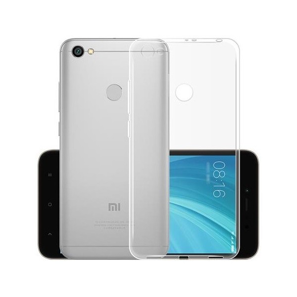 Cieta silikona (TPU) apvalks - dzidrs (Redmi Note 5A)