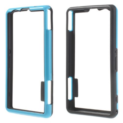 Mėlynas Sony Xperia Z1 compact TPU rėmelis / Priedai.lt