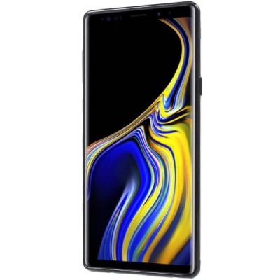 Samsung Galaxy Note 9 (N960F) Mercury melns cieta silikona (TPU) apvalks / vacins.lv