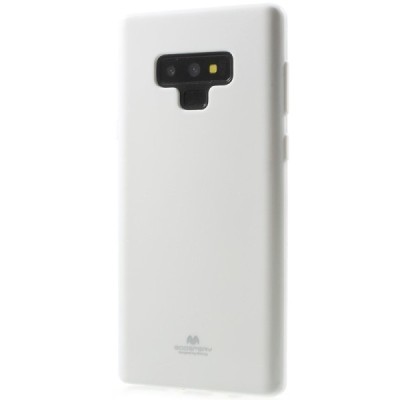 Samsung Galaxy Note 9 (N960F) Mercury твердый силиконовый чехол (TPU) - белый | Vacins.lv