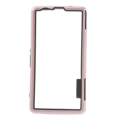 Sony Xperia Z1 compact rozs cieta silikona rāmis (sānu apmale, bamperis) / Vacins.lv