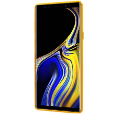 Samsung Galaxy Note 9 (N960F) Mercury твердый силиконовый чехол (TPU) - жёлтый | Vacins.lv
