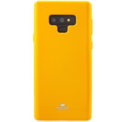 Samsung Galaxy Note 9 (N960F) Mercury твердый силиконовый чехол (TPU) - жёлтый | Vacins.lv