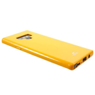 Samsung Galaxy Note 9 (N960F) Mercury твердый силиконовый чехол (TPU) - жёлтый | Vacins.lv