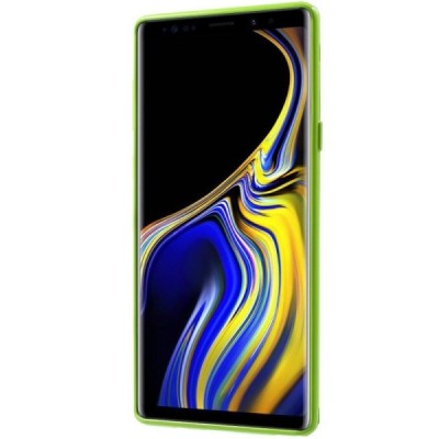 Samsung Galaxy Note 9 (N960F) Mercury твердый силиконовый чехол (TPU) - зелёный | Vacins.lv