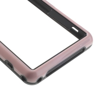 Sony Xperia Z1 compact rozs cieta silikona rāmis (sānu apmale, bamperis) / Vacins.lv