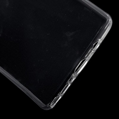 Samsung Galaxy Note 9 (N960F) самый тонкий в мире чехол из прозрачного твердого силикона TPU | Vacins.lv