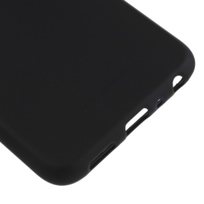Huawei P smart 2018 (Enjoy 7S) Mercury melns cieta silikona (TPU) apvalks / vacins.lv