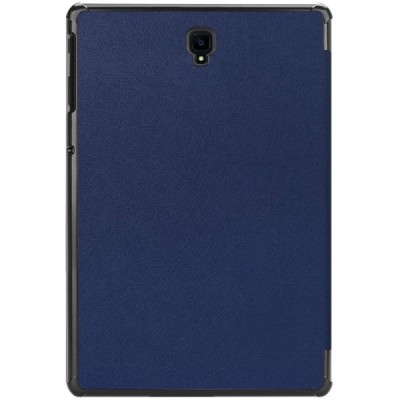 Samsung Galaxy Tab S4 10.5 (T835, T830) синий кожаный чехол-книжка (складной) | Vacins.lv