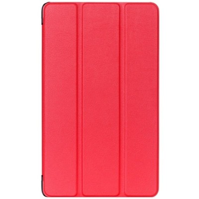 Lenovo Tab4 8.0 (TB-8504F) красный кожаный чехол-книжка (складной) | Vacins.lv