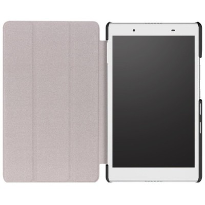 Lenovo Tab4 8.0 (TB-8504F) золотой кожаный чехол-книжка (складной) | Vacins.lv