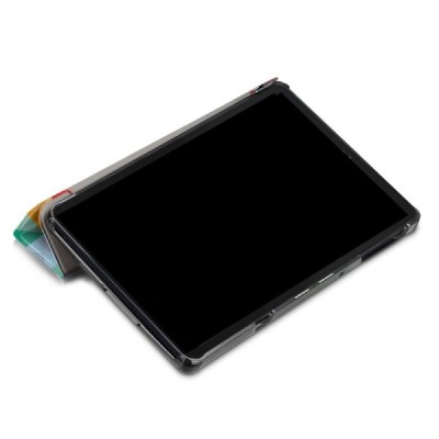 Samsung Galaxy Tab A 10.5 2018 (T590, T595) „Cubes“ atvēramais krāsains maciņš / Vacins.lv