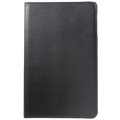 Samsung Galaxy Tab A 10.5 2018 (T590,T595) вращающийся на 360 градусов, черный кожаный чехол (складной) | Vacins.lv