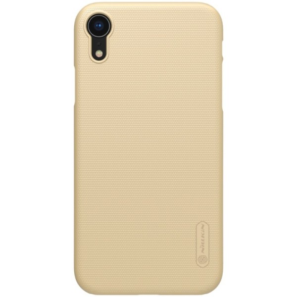 Чехол „Nillkin“ Frosted Shield – золотой (iPhone Xr)