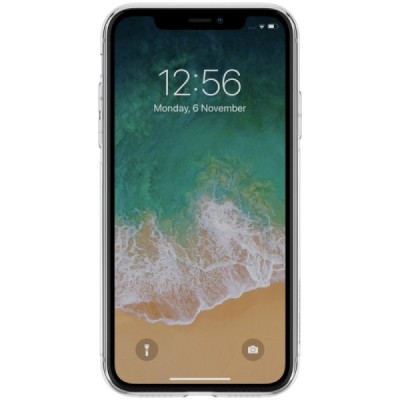 Apple iPhone Xr Nillkin Nature тонкий прозрачный силиконовый чехол (TPU) | Vacins.lv