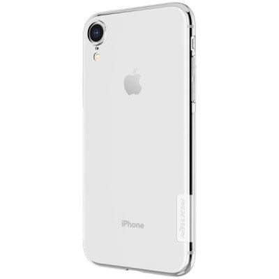 Apple iPhone Xr Nillkin Nature тонкий прозрачный силиконовый чехол (TPU) | Vacins.lv