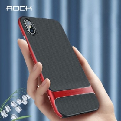 „Rock“ Royce pastiprinātas aizsardzības sarkans Apple iPhone Xs Max apvalks / Vacins.lv