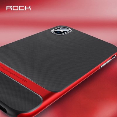 „Rock“ Royce pastiprinātas aizsardzības sarkans Apple iPhone Xs Max apvalks / Vacins.lv