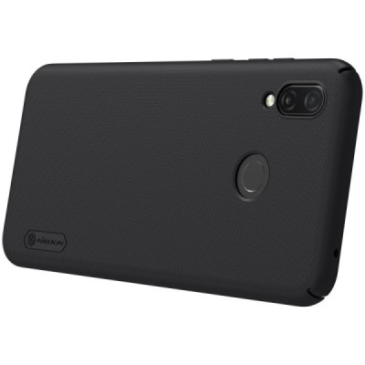 Huawei Honor Play Nillkin Frosted Shield черный пластиковый чехол | Vacins.lv
