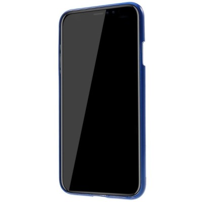 Apple iPhone Xs Max Mercury твердый силиконовый чехол (TPU) - тёмно-синий | Vacins.lv