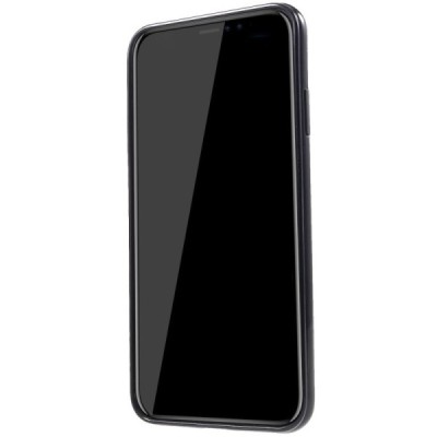 Apple iPhone Xs Max твердый силиконовый (TPU) чехол чёрный | Vacins.lv