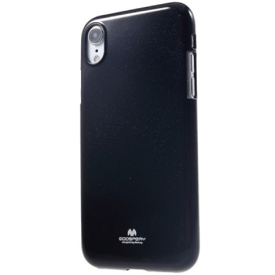 Apple iPhone Xr Mercury твердый силиконовый чехол (TPU) - чёрный | Vacins.lv