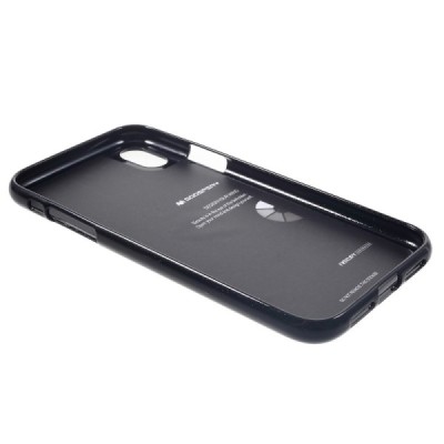 Apple iPhone Xr Mercury твердый силиконовый чехол (TPU) - чёрный | Vacins.lv