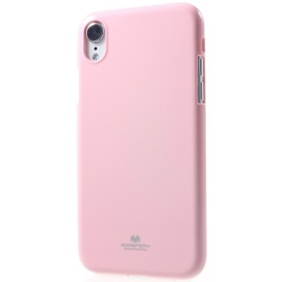 Apple iPhone Xr Mercury твердый силиконовый чехол (TPU) - светло-розовый | Vacins.lv