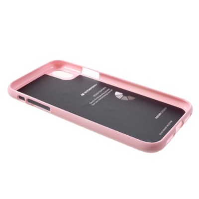 Apple iPhone Xr Mercury твердый силиконовый чехол (TPU) - светло-розовый | Vacins.lv
