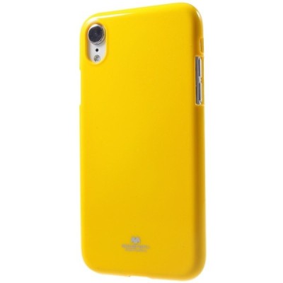 Apple iPhone Xr Mercury твердый силиконовый чехол (TPU) - жёлтый | Vacins.lv