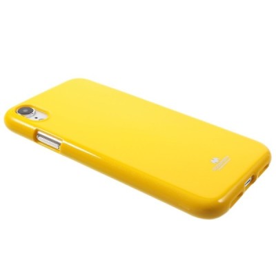 Apple iPhone Xr Mercury твердый силиконовый чехол (TPU) - жёлтый | Vacins.lv