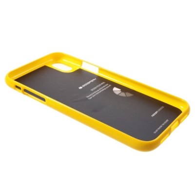 Apple iPhone Xr Mercury твердый силиконовый чехол (TPU) - жёлтый | Vacins.lv