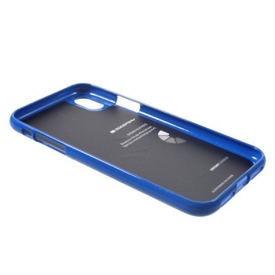 Apple iPhone Xr Mercury твердый силиконовый чехол (TPU) - тёмно-синий | Vacins.lv