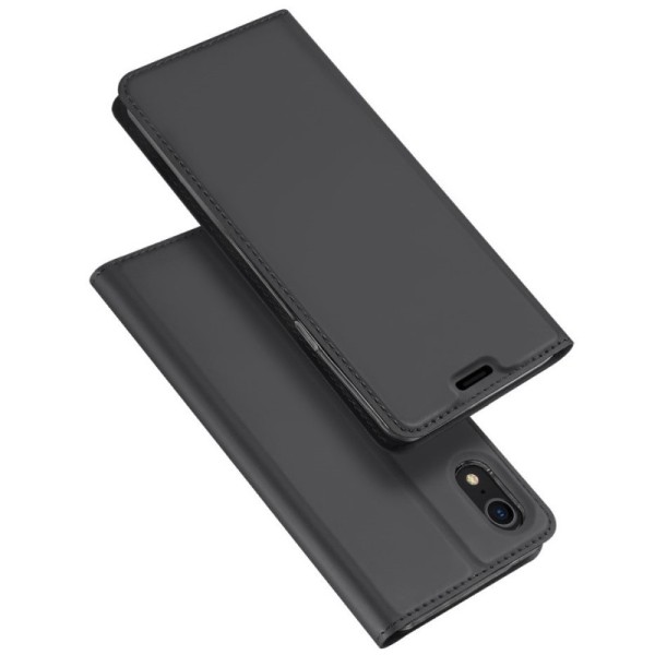 „Dux Ducis“ Skin atvērams maciņš - pelēks (iPhone Xr)